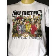 เสื้อวงนำเข้า Nu Metal KORN Limp Bizkit Linkin Park Slipknot Coal Chamber Hiphop Punk Rock Rap Old S