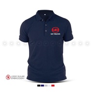 Polo T-Shirt Sulam UD Truck Kuzer QUON Baju Lelaki Cotton Fashion S-3XL