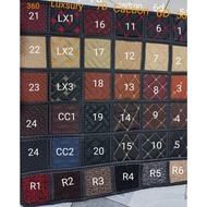 7d car floor mats for 4-seat cars have a luxurious, water-resistant design