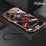 Case OPPO A95 A96 A98 5G Brand Trend Phone Cases Neo Shockproof Plating Cover