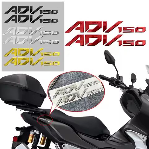 For HONDA ADV160 Sticker Epoxy 3D Emblem Stickers Motorcycle Body Decorative ADV150 ADV 150 ADV 160 