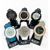 Original BUM Equipment Watch BM022 Women Ladies unisex 's Digital Sport BUM Watch