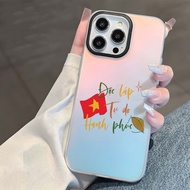 Independent rainbow color changing matte iphone case 6/7/8/plus/x/xr/xs/11/12/13/14/15/16/pro max - 