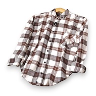KEMEJA SAN MARINO Men's Long Sleeve Flannel Shirt Men's Flannel Shirt PREMIUM FLANNEL Shirt