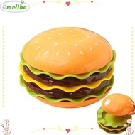MOLIHA Mini Dinner Plate, 5/7 Layers Plastic Stackable Hamburger Plate Set, Funny Multi-functional B