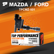 TOP PERFORMANCE ( ประกัน 3 เดือน ) คอยล์จุดระเบิด MAZDA 323 PROTEGE 1.6 / FORD LASER TIERRA 1.6 / ZM