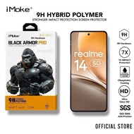 iMoke 9H Black Armor Pro Impact Screen Protector For Realme 14/13/12