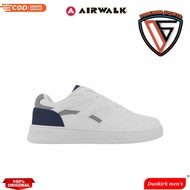 AIRWALK DUNKIRK SNEAKERS SHOES-WHITE NAVY