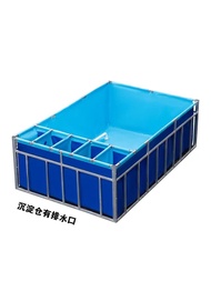 Canvas Fish Pond with Side Filtration System Special for Koi Fish Outdoor Aquaculture Thickened Canv