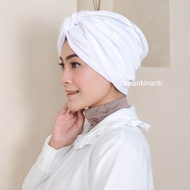 Turban Beludru Simpul Instan Dewasa/Turban Pesta