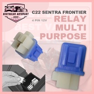 MIYAMOTO RELAY MULTI PURPOSE 12V 4 PIN NISSAN C22 SENTRA FRONTIER CEFIRO POWER RELAY MULTI PURPOSE 1
