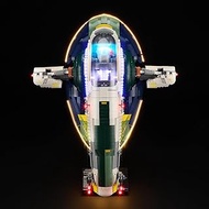 MENZAVA LED Light Set Compatible with Lego Jango Fett's Firespray-Class Starship 75409 Building Bloc