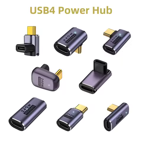 Adapter USB4 Thunderbolt 3/4 UGOURD USB4 Adapter USB C To USB C Thunderbolt 3/4 40Gbps OTG Extension
