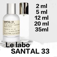 💯High quality Lelabo Santal 33 edp perfume minyak wangi lelabo santal 33