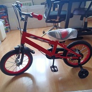 全新 14寸 童車單車(砌好, 配輔助轆) $360/架