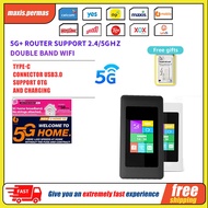 *Kiriman*5G Modem sim card router support all operators portable wifi  5g modem wifi router Speed up to 1.6Gbs H68