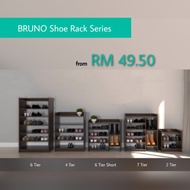 BRUNO space saver large shoe rack series / rak kasut kayu / rak kasut murah / rak kasut ikea / rak dapur serbaguna