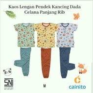 3Pcs Baby Set with Pattern (( CAINITO_CPR )) Sleepwear | Print Pajamas .