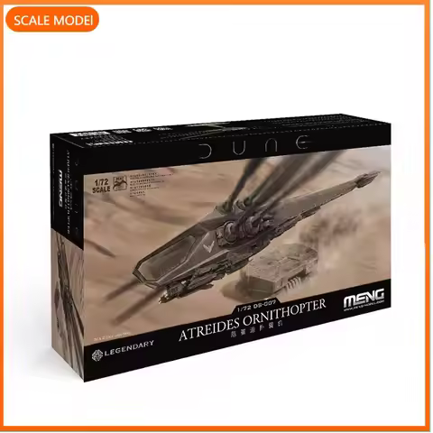 MENG scale model kit plastic glass-free assembly aircraft DS-007 movie dunes Etrudi ornithopter 1/72