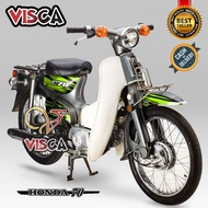 Honda C70 Striping Sticker Variation C70 RACING Sticker