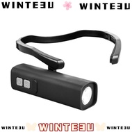 WINTE3U Hands-Free Light, Adjustable IPX4 Waterproof Ear Clip Headlamp, Premium Lightweight Recharge