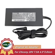 Chicony 20V 7.5A 150W AC Adapter A18-150P1A Charger For MSI Crosshair 15 A11UCK-264 Katana GF76 11UD