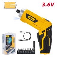 DELI EDL DP04 E2B1 迷你鋰電螺絲批 (全新VI包裝) | 電動起子 居家DIY 傢俬組裝 電子維修 USB充電 6974173016738