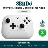 ZSBHT ตัวควบคุม8BitDo Ultimate 3โหมดสำหรับ Xbox Series X SXbox One PC Windows 10 11แอนดรอยด์พร้อมจอย