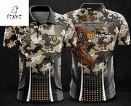 FENKE 321d3 high-quality unisex polo shirt jersery IPSC ROYAL malaysia POLICE 3D print shirts Short 