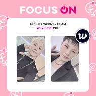 SVT HOSHI X WOOZI HXW POB WEVERSE BEAM PHOTOCARD
