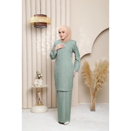 BAJU KURUNG MODEN MAWAR PLAIN MUSLIMAH