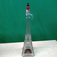 巴黎鐵塔造型玻璃瓶 空酒瓶 擺飾