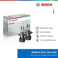 Bosch ECO LED H4 Halogen Headlight Retrofit Bulb - 6500K White