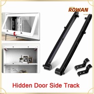 ROWANSG Hidden Slides Furniture Accessories Buffer Track Bookcase Locker Cabinet Runners