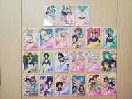 Sailormoon 美少女戰士 10戰士 3閃卡18白咭 齊套