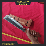 golok potong kayu dan bambu super tajam bedog baja asli khas banten