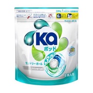 日本 王子菁華 Ka 洗衣珠8粒裝6包共64粒 洗衣球 洗衣凝珠