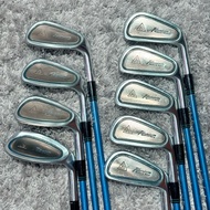BRIDGESTONE JS Titanium Muscle Back 3-9-P-S Golf Iron Set Graphite Shaft Regular Flex R - PreOwned
