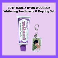 ❤ [EUTHYMOL x Byun Wooseok] Whitening Toothpaste 106g Set (+keyring)