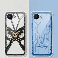 For Blue Fox NX1 Phone Case Gaming Male BLUEFOX Protective Case233055Transparent Transparent Blue Fo
