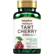 Piping Rock Tart Cherry Extract Supplement 2400mg | 150 Capsules | Premium Super Fruit |, Gluten Fre