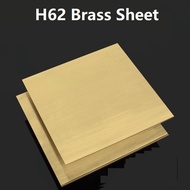 Yellow copper plate processing H62 brass plate pure copper skin laser cutting brass foil block DIY m