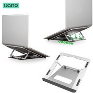 llano Laptop Stand Aluminum Portable Adjustable Foldable Travel Laptop Desktop Notebook Stands