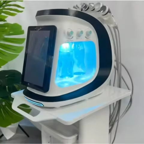 Hot sale new water mill sand oxygen ice blue intelligent water knife peeling small bubble ski facial