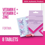 Fortima (Vitamin E + Vitamin C + Zinc) 8s Box