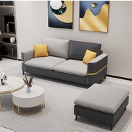【SG Sellers】Fabric Sofa 2 Seater 3 Seater 4 Seater Sofa Chair Single Sofa Living Room Sofas Sofa Bed
