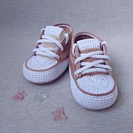 針織短靴 運動鞋 新生兒 T 卹 knitted booties sneakers Tennis for newborns