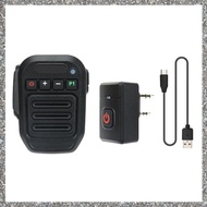 (ZCFJ) Wireless Bluetooth Microphone Handheld Speaker MIC Type-C for UV-5R 5RH UV-K5 K6 Ham Radio Ac
