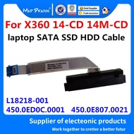 NEW Hard Drive SATA HDD SSD Cable For HP Pavilion 14-CD X360 14M-CD 14-CD054TU CD023TX 450.0ED0C.0001 450.0E807.0021 L18