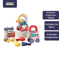 Logic & Motor Skills Educational Toy – ABS Buildable & Interactive Play for Kids 3+